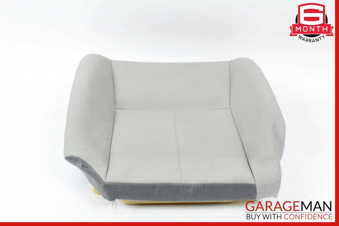 07-14 Mercedes W216 CL550 Rear Left Bottom Lower Seat Cushion Grey OEM