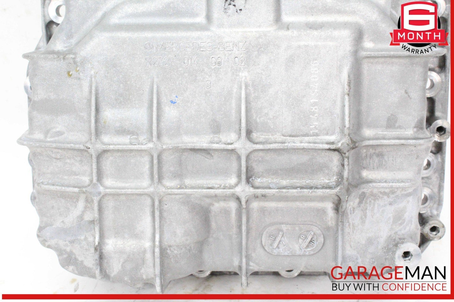 05-11 Mercedes W203 C230 Engine Upper Oil Sump Baffle Pan 2720140802 OEM