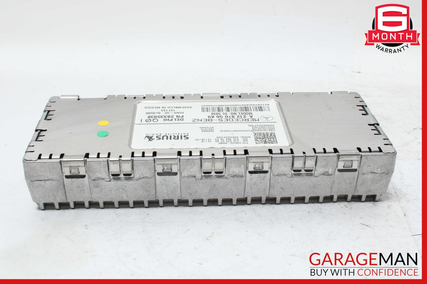 Mercedes W204 C300 SLK250 Sirius Satellite Radio Receiver 2128705689 OEM