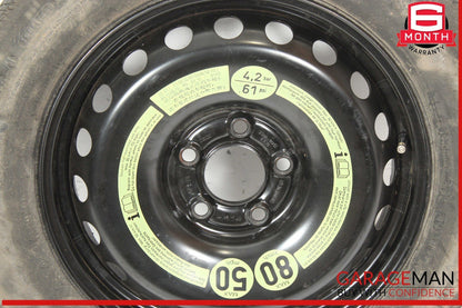 08-14 Mercedes W204 C250 C300 Emergency Spare Tire Donut Wheel Rim 125 90 16"