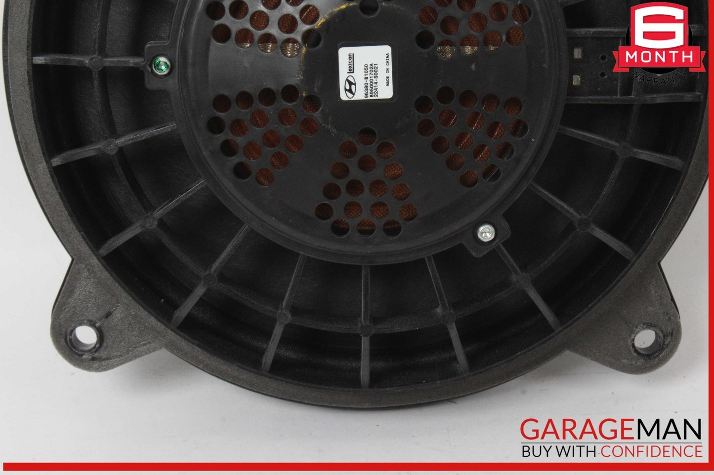 15-20 Hyundai Genesis G80 Rear Deck Lid Tray Subwoofer Speaker 96380-B1050 OEM