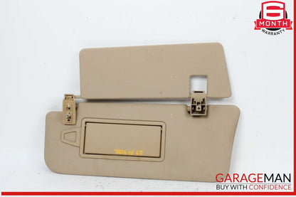 06-12 Mercedes X164 GL450 Front Left Side Sun Visor Sunvisor Shade Beige OEM
