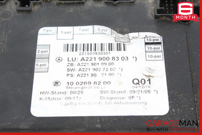 07-13 Mercedes W221 S550 S400 Front Left Door Control Module 2219007301 OEM