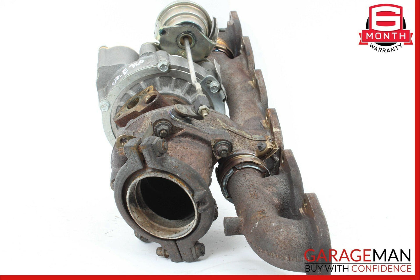 07-14 Mercedes CL600 S600 V12 Right Side Turbocharger Turbo Manifold Assembly