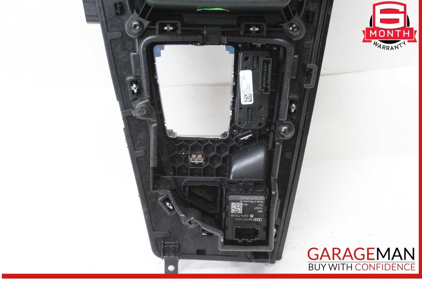 17-24 Audi S5 A4 Front Center Console Cup Holder w/ Shift Indicator Bezel OEM