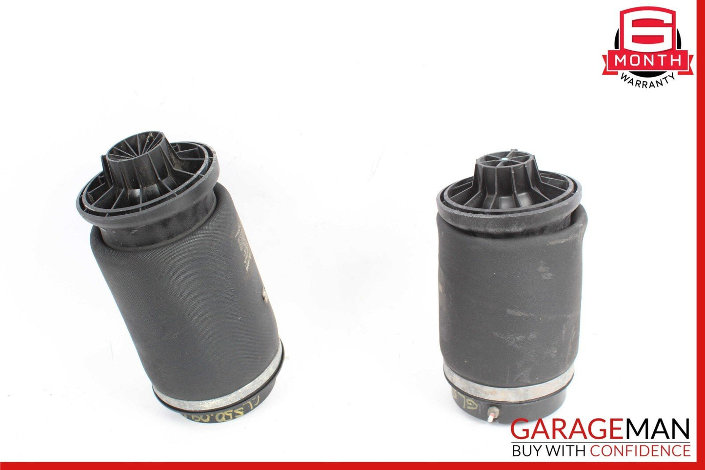 06-19 Mercedes X164 GL450 Rear Left & Right Air Suspension Bag Shock Set of 2