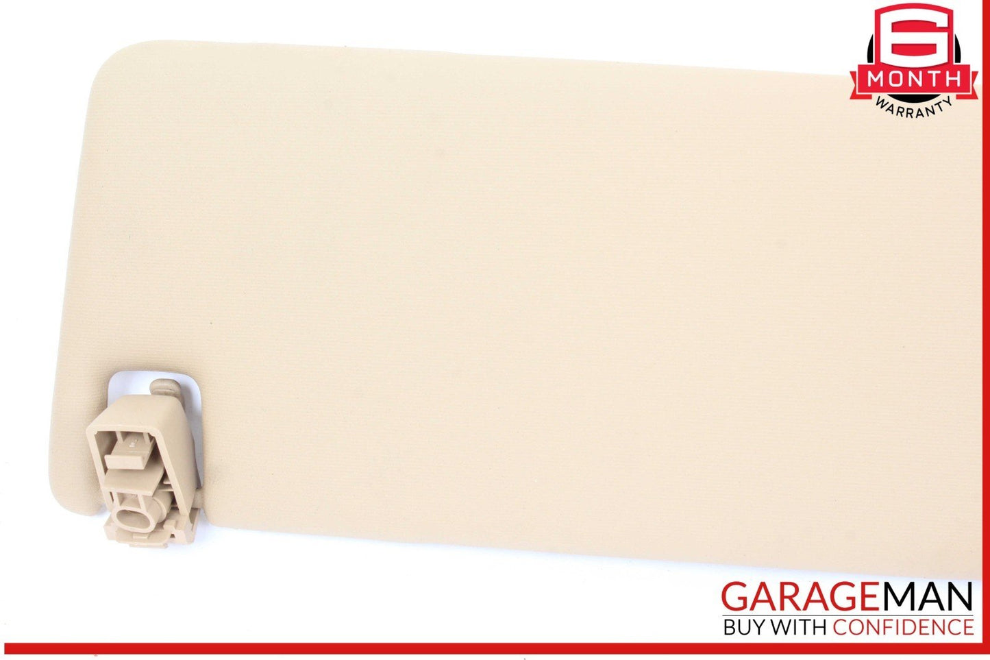11-14 Porsche Cayenne 958 Front Left Side Sun Visor Sunvisor Beige OEM