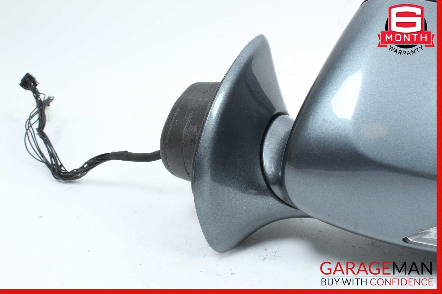 07-09 Mercedes W211 E350 E63 AMG Front Left Side Mirror Door Rear View Flintgray