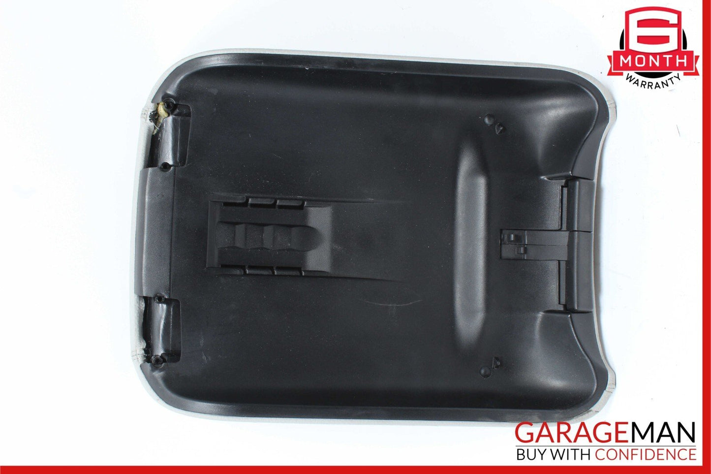 06-10 Mercedes W251 R350 R500 Center Console Arm Rest Storage Cover Pad Gray