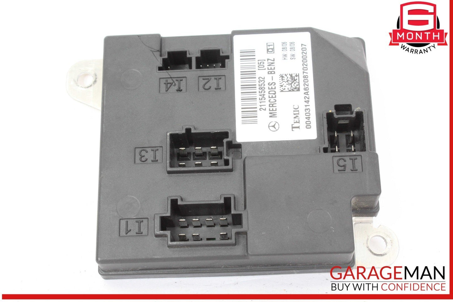 03-11 Mercedes W211 E550 CLS550 Body Control Module BCM 2115458532 OEM