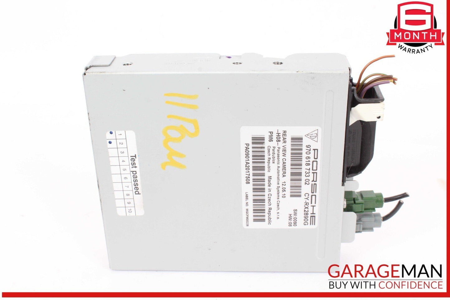 10-16 Porsche Panamera 970 Rear View Back Up Camera Control Module Unit OEM