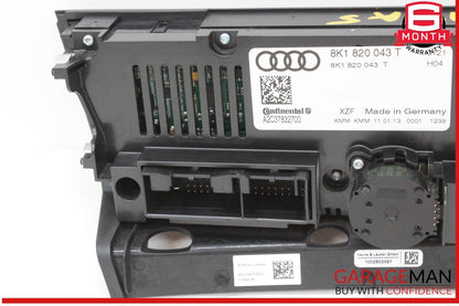 13-17 Audi A5 Q5 A4 Front A/C AC Climate Control Switch Panel Assembly OEM