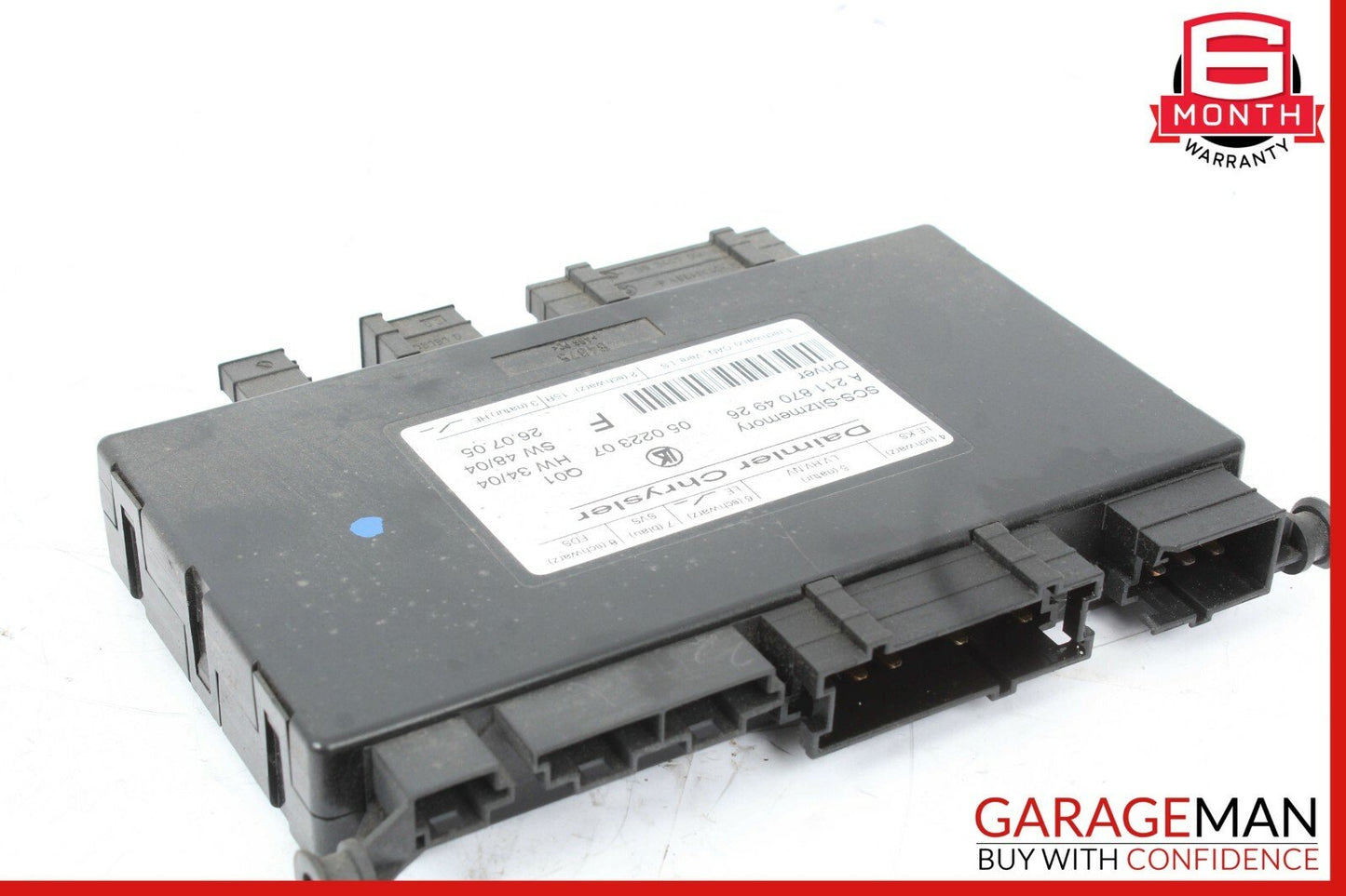 Mercedes R171 SLK350 E550 GL450 Front Left Side Under Seat Control Module OEM