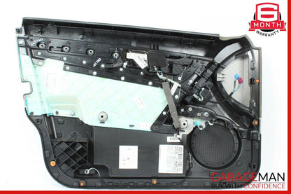 08-14 Mercedes W204 C250 Sedan Front Right Side Interior Door Panel Black Grey