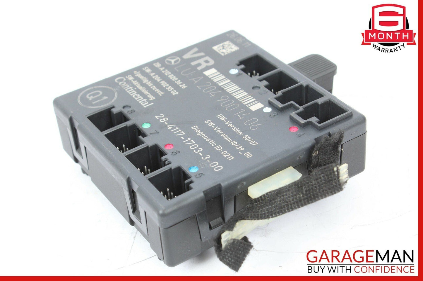12-15 Mercedes W204 C250 C350 Coupe Front Right Side Door Control Module Unit