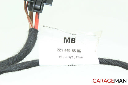 07-13 Mercedes W221 S550 Rear Right Passenger Side Door Harness Wire Wiring OEM