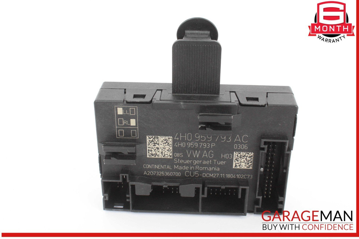 15-24 Porsche Macan Front Left Driver Side Door Control Module 4H0959793AC OEM