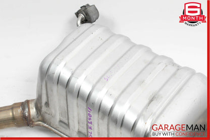 12-16 Mercedes R172 SLK350 Rear Right & Left Side Exhaust System Muffler Set OEM