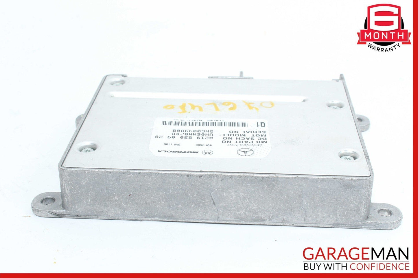 06-12 Mercedes X164 GL450 E350 SL550 Communication Control Module 2198200926 OEM