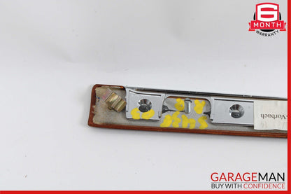 03-06 Mercedes W220 S430 S55 AMG Rear Right Side Door Trim Bezel Wood OEM