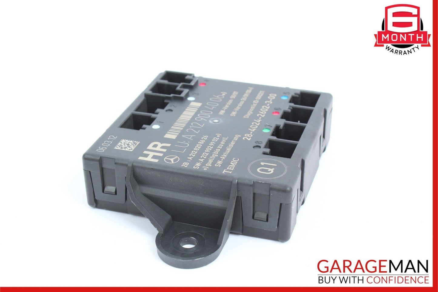 08-18 Mercedes W212 E350 C350 Rear Right Side Door Control Module OEM