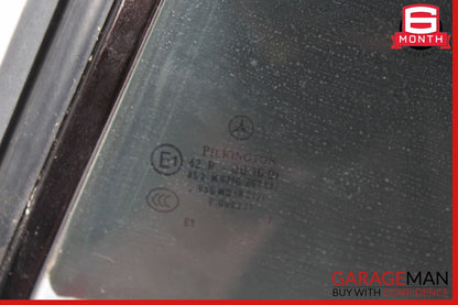 07-14 Mercedes W216 CL550 Rear Left Driver Side Quarter Door Window Glass OEM