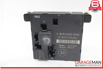 03-09 Mercedes W211 E320 CDI Rear Right Side Door Control Module Unit OEM