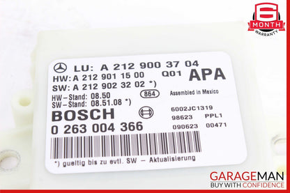 10-13 Mercedes W212 E350 E550 E63 AMG Parking Distance Control PDC Module