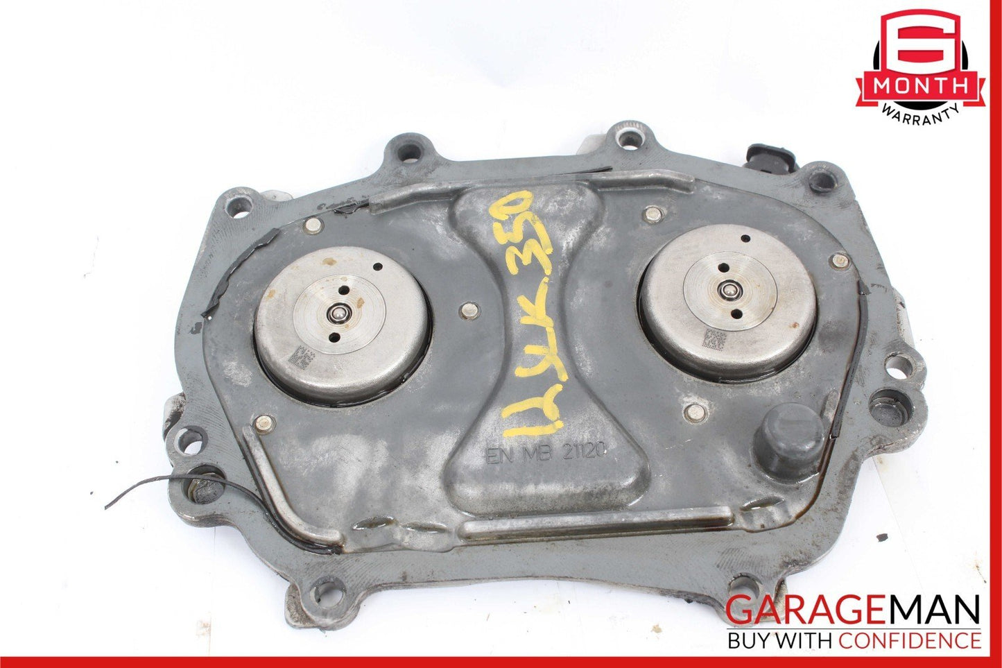 12-18 Mercedes R172 SLK350 Front Left or Right Engine Timing Chain Cover Plate