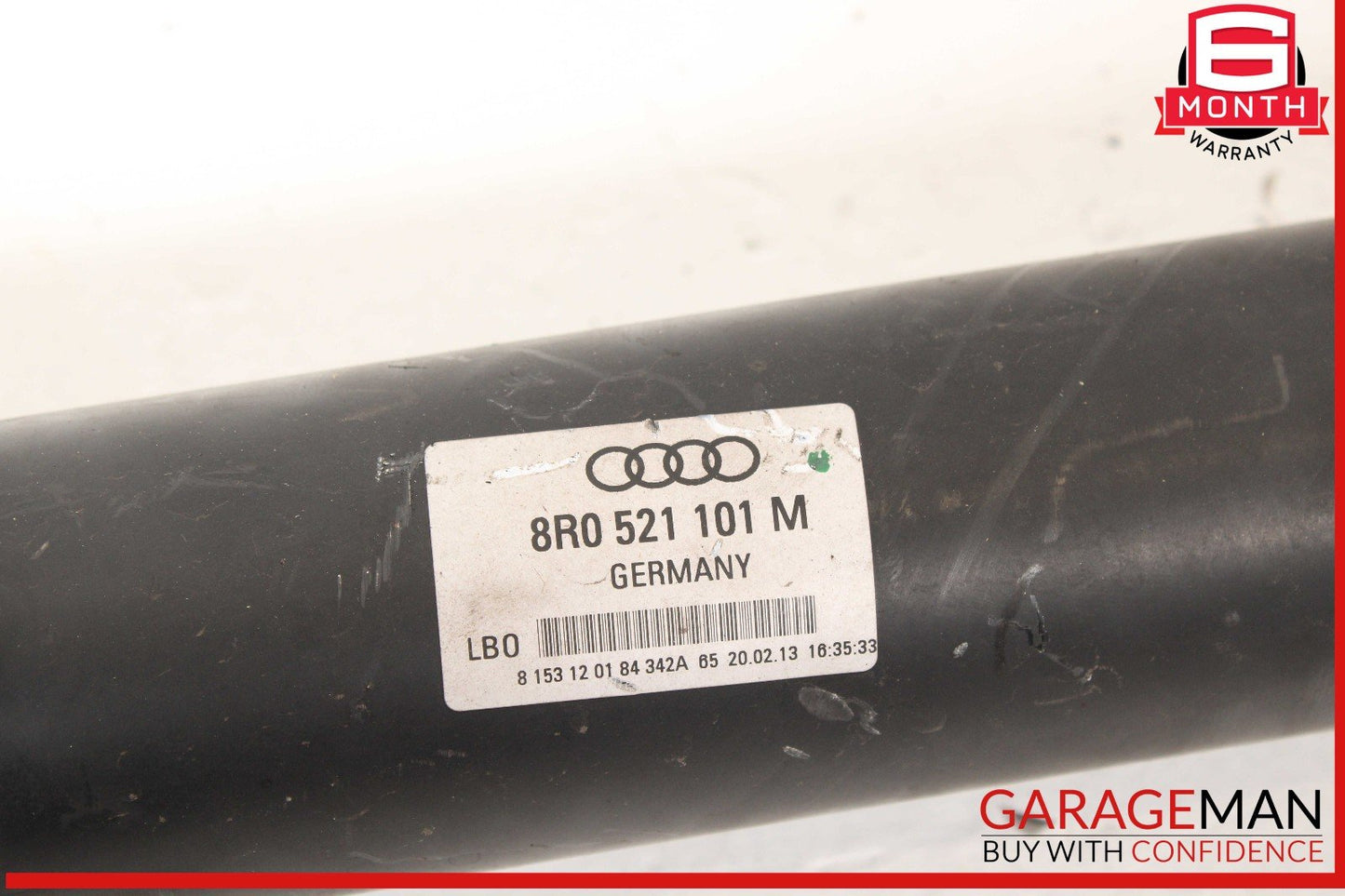 09-17 Audi Q5 Rear Prop Propeller Drive Shaft Driveshaft Assembly OEM
