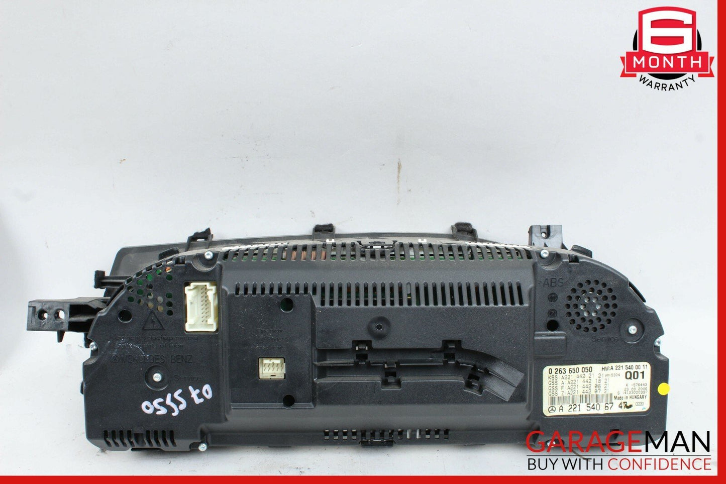 07-09 Mercedes W221 S550 CL550 Instrument Cluster Speedometer Odometer 193k OEM