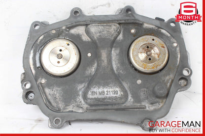 12-18 Mercedes GL450 S550 Front Right / Left Engine Timing Chain Cover Plate OEM