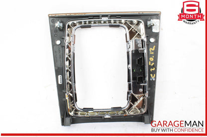 08-14 Mercedes W204 C250 Center Console Shift Trim Cover Panel Bezel Assembly