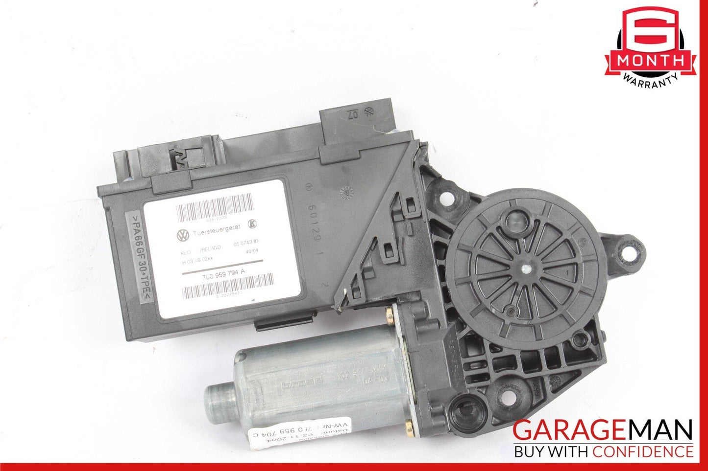 03-10 Porsche Cayenne S 955 957 Rear Right Side Door Window Regulator Motor OEM