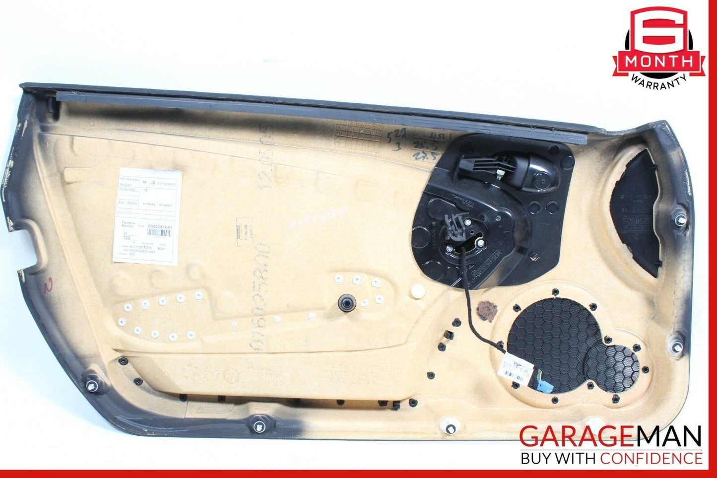 05-11 Mercedes R171 SLK280 Front Right Passenger Interior Door Panel OEM