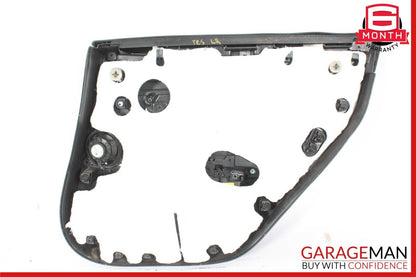 17-23 Tesla Model 3 Rear Left Driver Side Door Panel Card Trim Black OEM