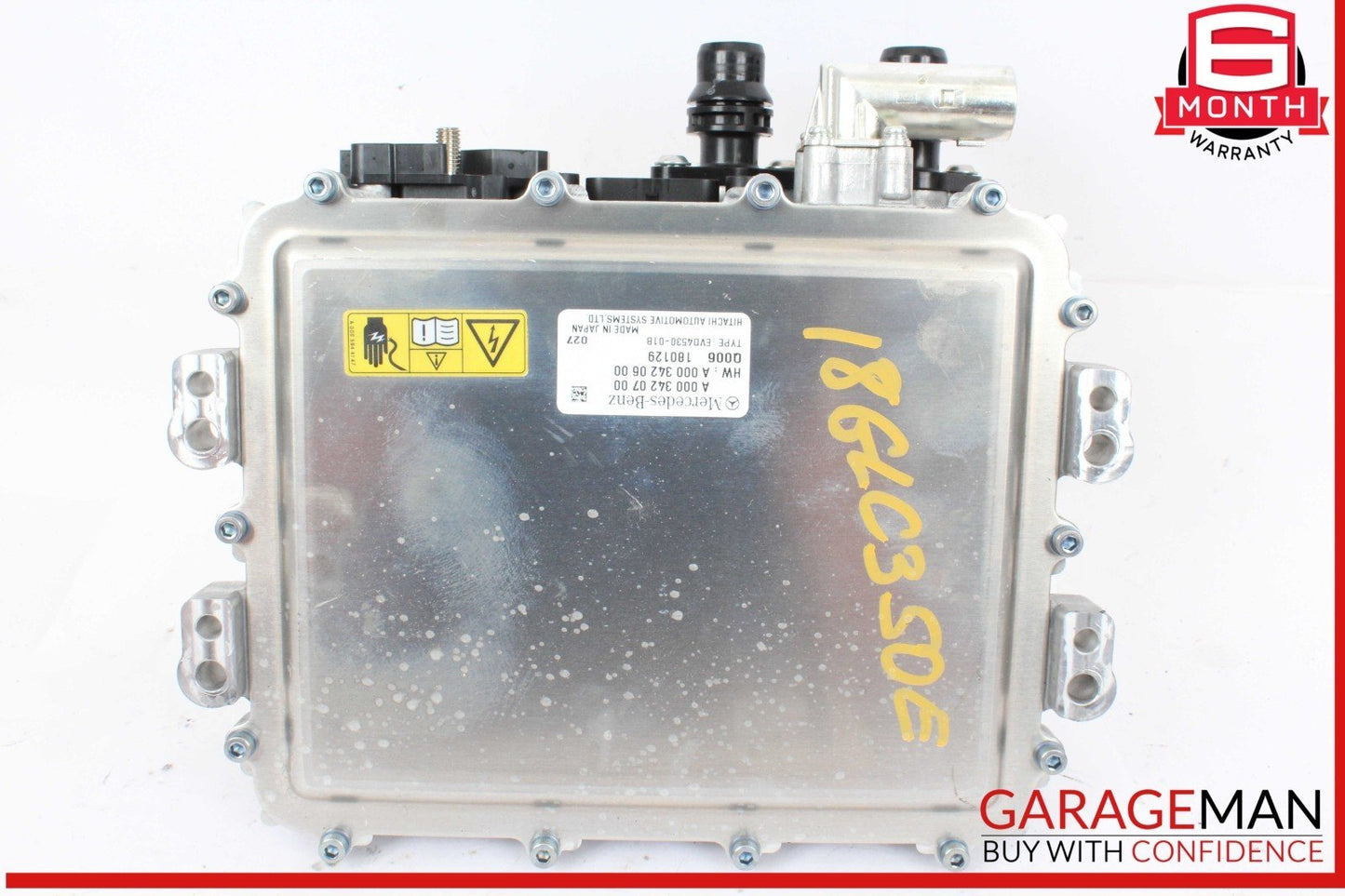 18-20 Mercedes X253 GLC350e Hybrid Voltage Converter 0003420700 OEM