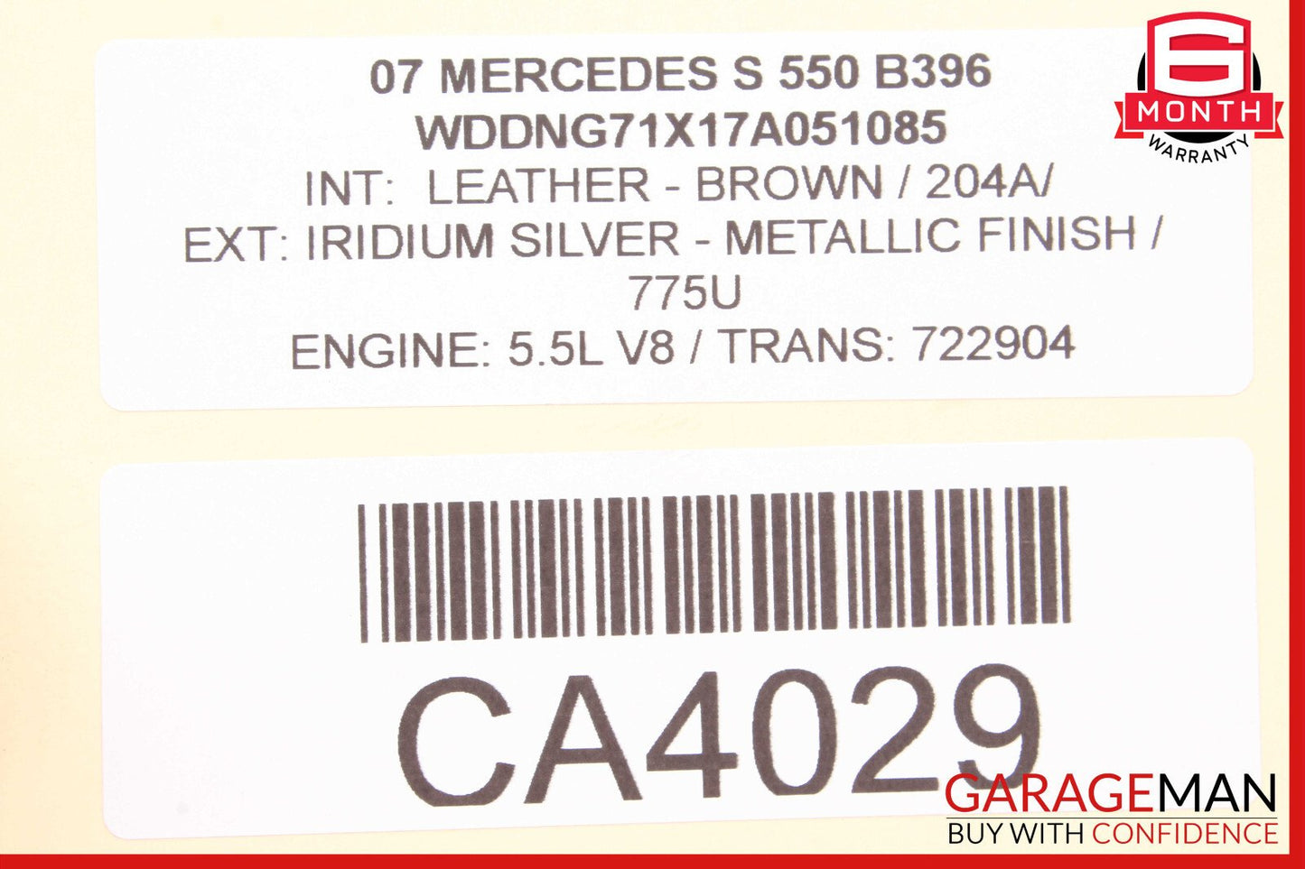 07-13 Mercedes W221 S550 CL600 Front Left Side Dashboard A/C Air Vent Trim Panel