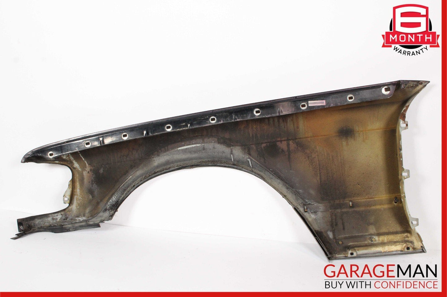 79-91 Mercedes W126 300SD 420SEL Front Right Side Wing Fender Panel Cover Red