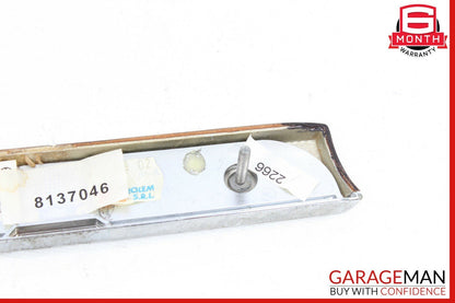 03-09 Mercedes W211 E320 E500 Front Left Dashboard Dash Molding Trim Bezel Wood