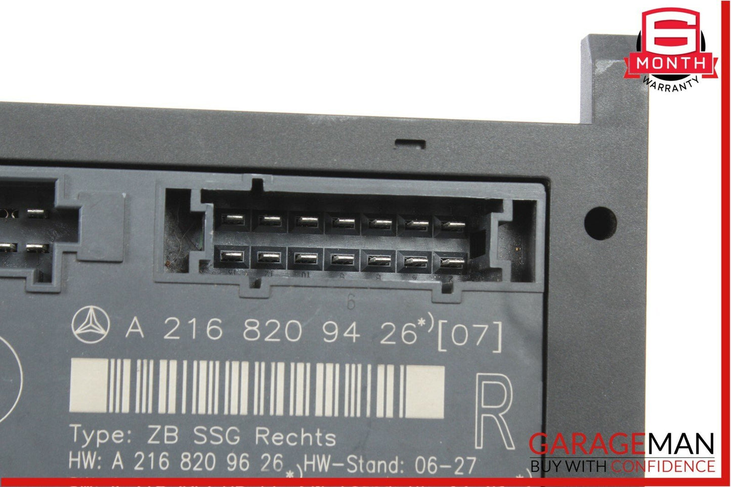 07-14 Mercedes W216 CL550 CL600 Front Right Seat Control Module 2168209426 OEM