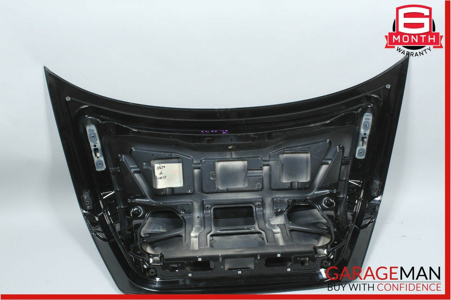 07-10 Mercedes W216 CL550 CL65 AMG Rear Trunk Lid Deck Shell Panel Black OEM