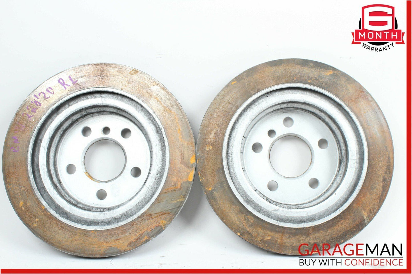 20-21 BMW 228i xDrive Rear Right & Left Side Brake Rotor Disc Set OEM
