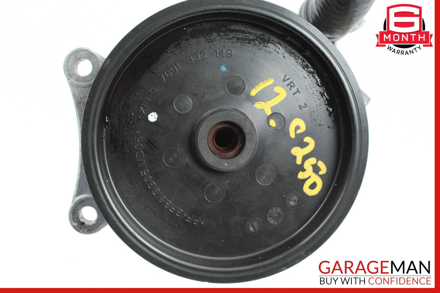 12-14 Mercedes W204 C250 M271 Power Steering Pump Reservoir Hose Tube Assembly