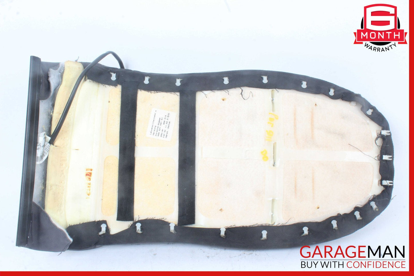 97-05 Porsche 911 996 Boxster 986 Front Seat Backrest Cushion OEM