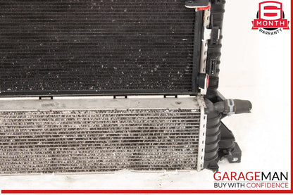 12-18 Audi A7 A6 Engine Radiator Condenser Cooler Fan Assembly OEM