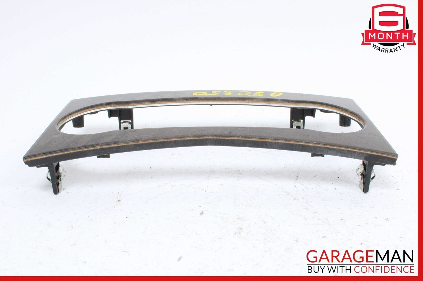 08-11 Mercedes W204 C350 C300 A/C Climate Control Switch Trim Cover Bezel Wood