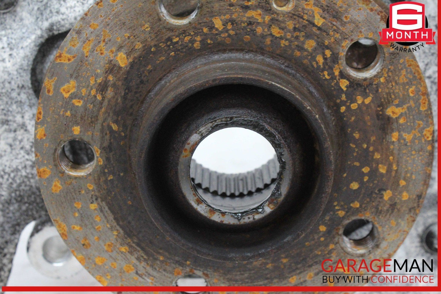 09-18 Audi A6 S4 Rear Left Driver Side Spindle Knuckle Wheel Hub 8K0505431AR OEM