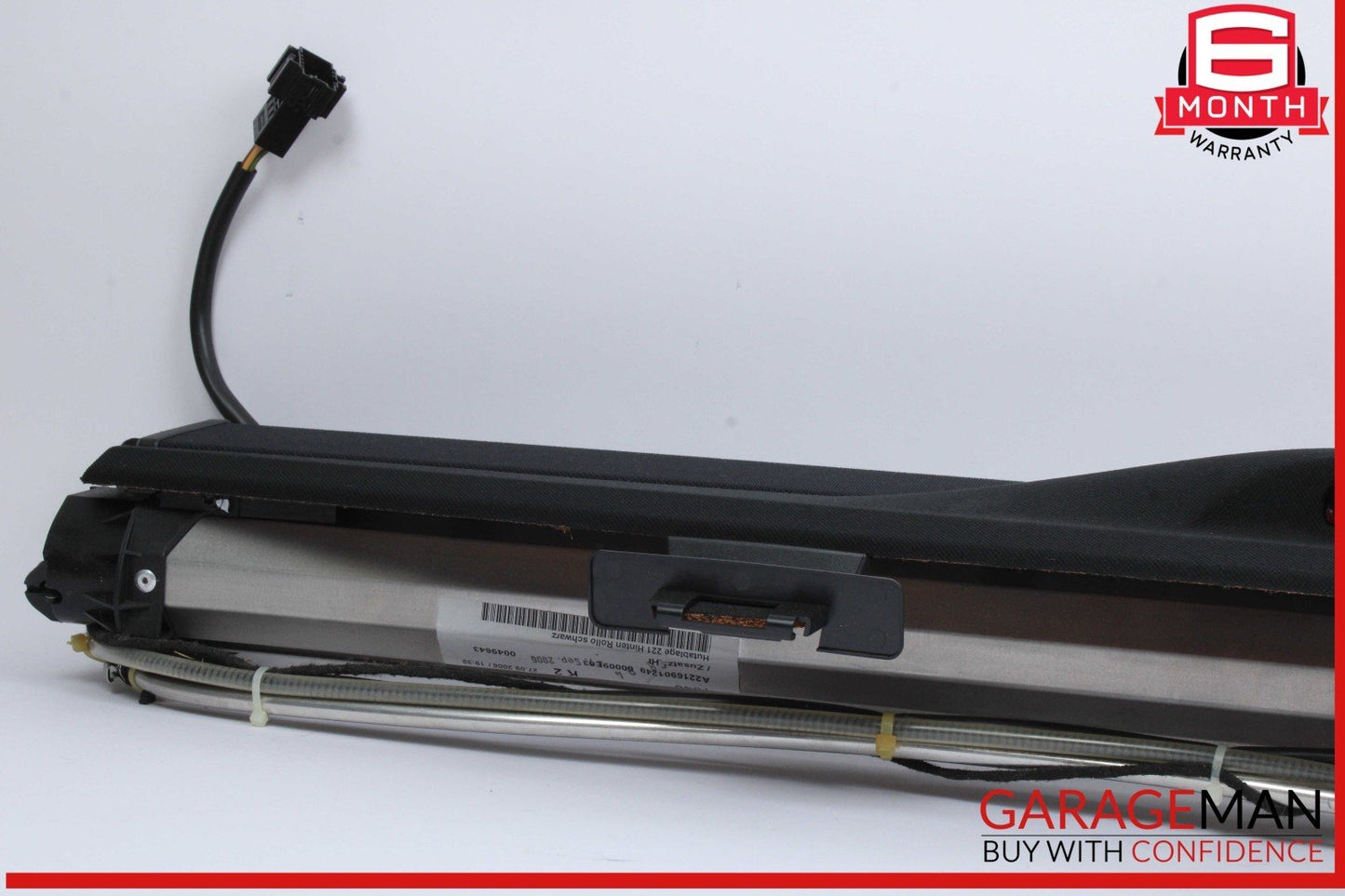 07-13 Mercedes W221 S550 S500 Rear Window Sun Shade Screen Roller Blind BlackOEM