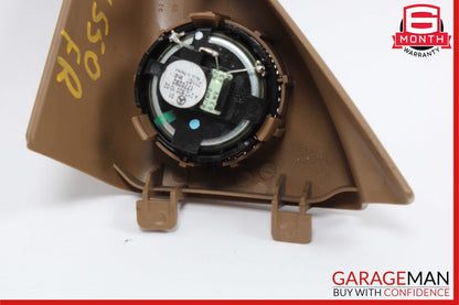 07-14 Mercedes W216 CL550 Front Right Side Door Tweeter Speaker Cover Brown